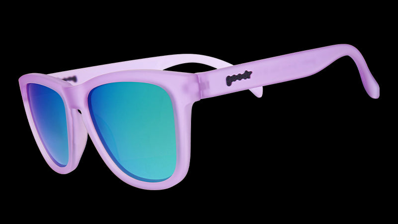 Lilac It like That | lunettes de soleil violet lavande avec verres verts| OG goodr sunglasses