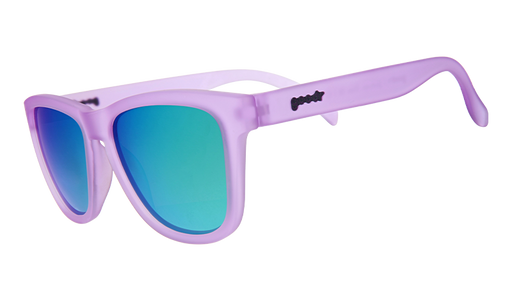 Lilac It like That | lunettes de soleil violet lavande avec verres verts| OG goodr sunglasses