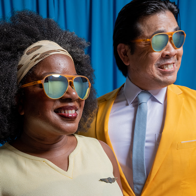 Lunettes de soleil Cheesy Flight Attendant-MACH Gs-RUN goodr-2-goodr