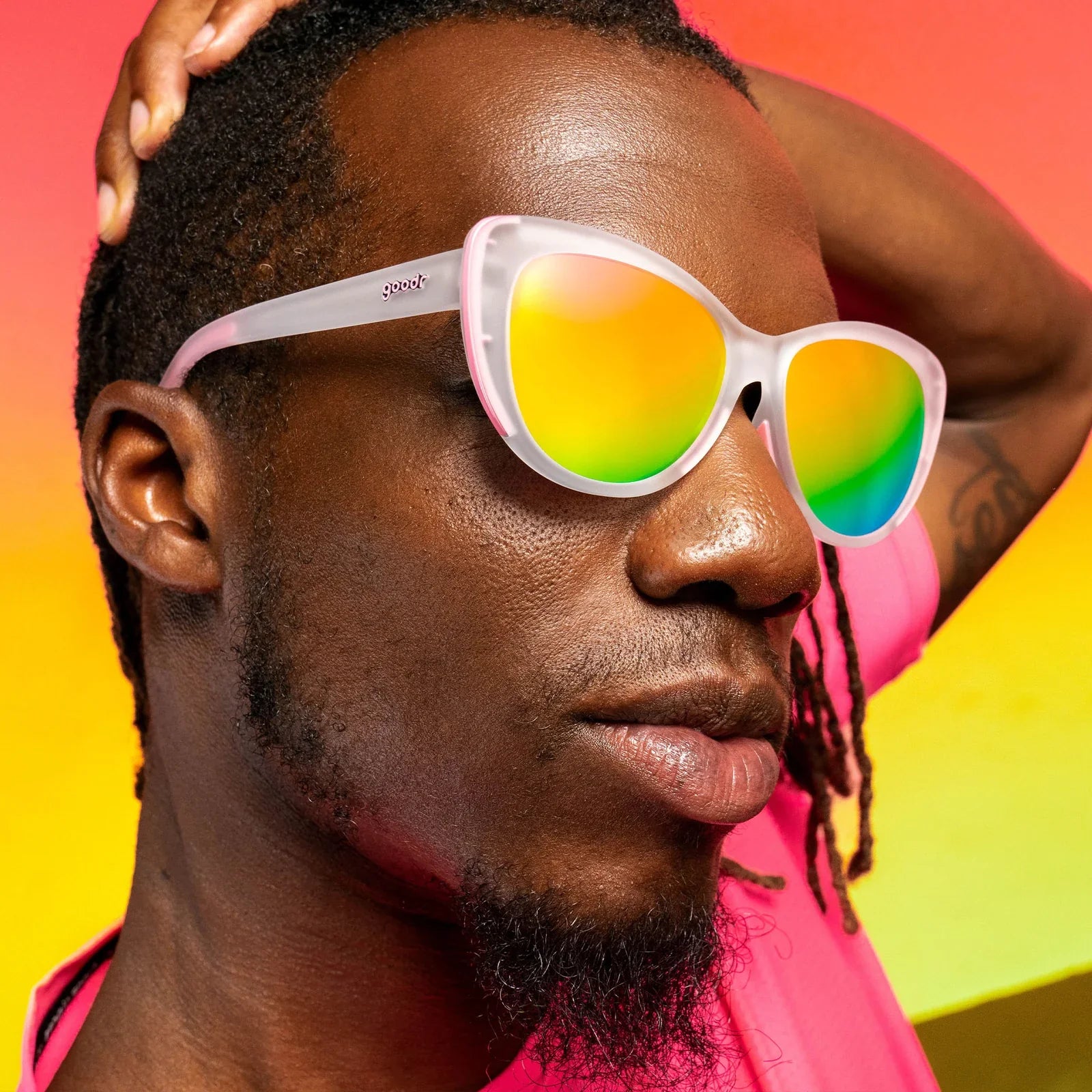 Arc-en-ciel prêt pour Runway