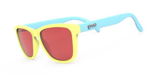 Lunettes de soleil de course à pied Goodr Pineapple Painkillers Vue de face