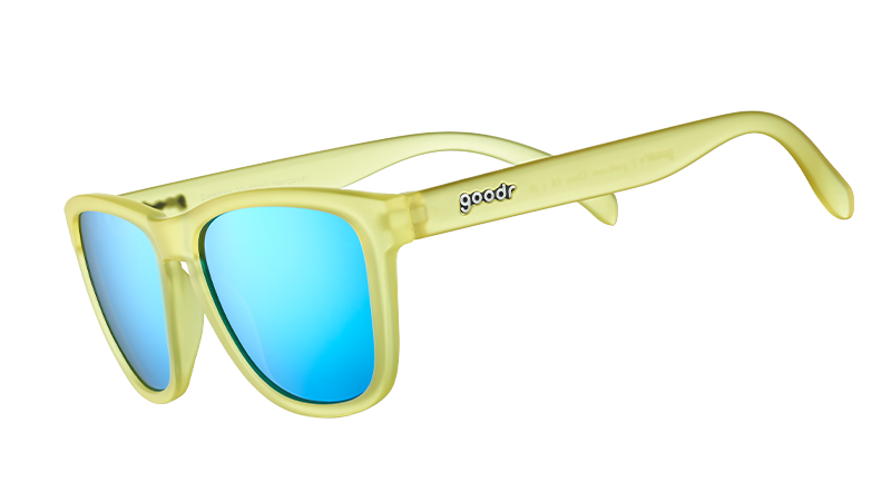 Lunettes de soleil jaunes