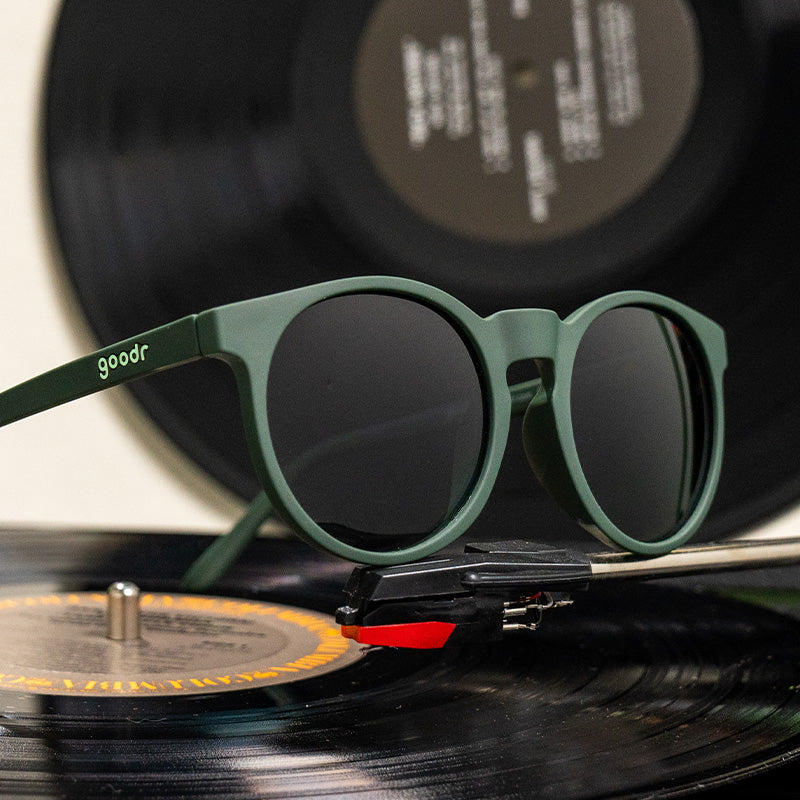 Je les ai sur vinyle, lunettes de soleil Too-RUN goodr-4-goodr