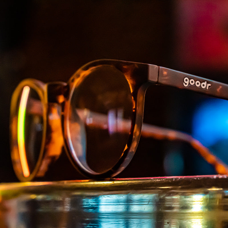 Insérez une pièce de monnaie dans les lunettes de soleil Continue-Circle Gs-GAME goodr-4-goodr