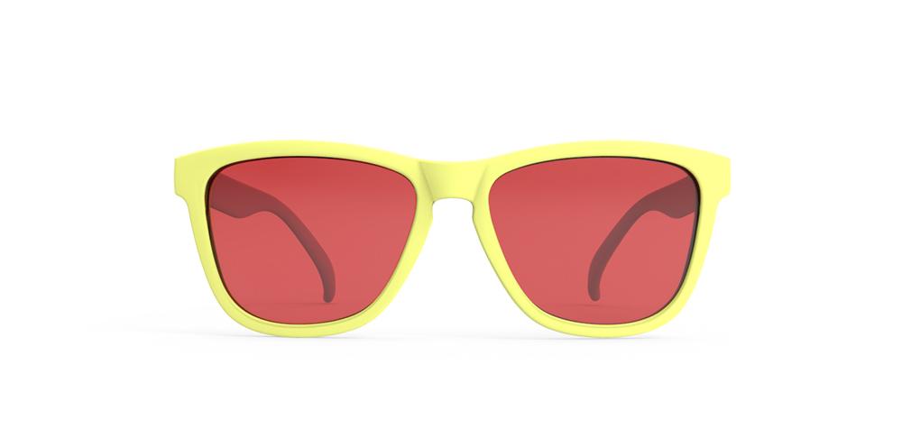  Lunettes de soleil de course à pied Goodr Pineapple Painkillers Vue de face